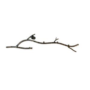 Metal Tree Branch Wall Hook 24" For Rustic Decor Youth Bedroom
